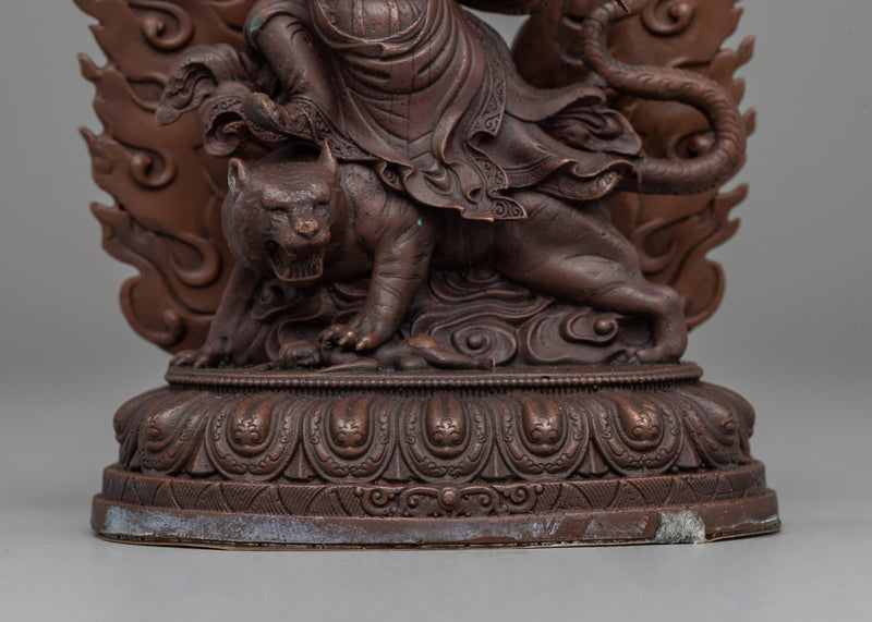 Resin Dorje Drollo Figurine | Symbol of Fearlessness & Spiritual Strength