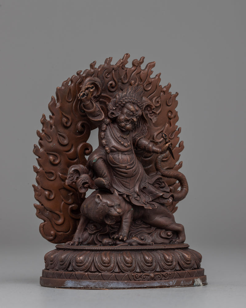 Resin Dorje Drollo Figurine | Symbol of Fearlessness & Spiritual Strength