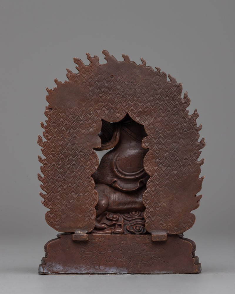 Resin Dorje Drollo Figurine | Symbol of Fearlessness & Spiritual Strength