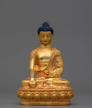 Buddhist Deity Shakyamuni Buddha Statue