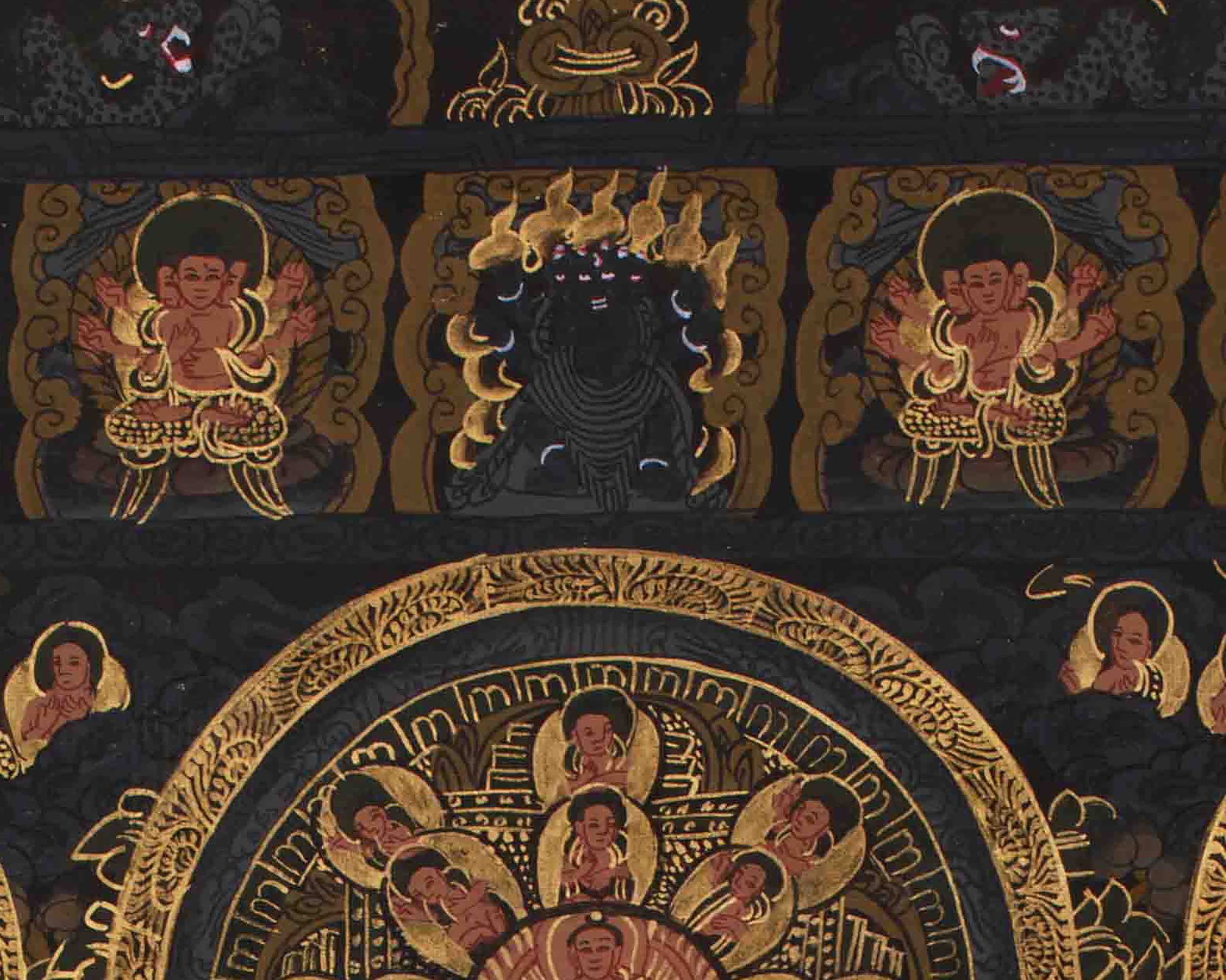 Spiritual Buddha Mandala Art | Symbolizing Wisdom, Peace, and Protection