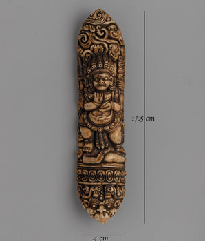 Hand-Carved Mahakala Set | Vajrayana Buddhist Protector Deity