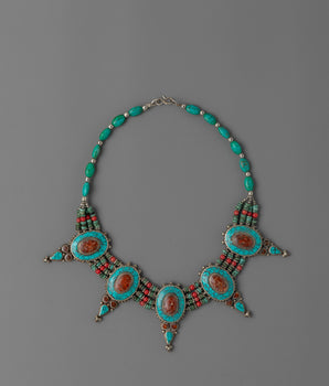 Tibetan-style Traditional Necklace 
