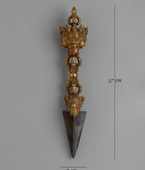 Traditional Authentic Tibetan Phurba | Ritual Dagger for Altar and Ceremonial Use