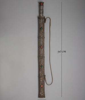 Beautiful Tibetan Buddhist Religious Sword | Sacred Ritual Tool for Enlightenment
