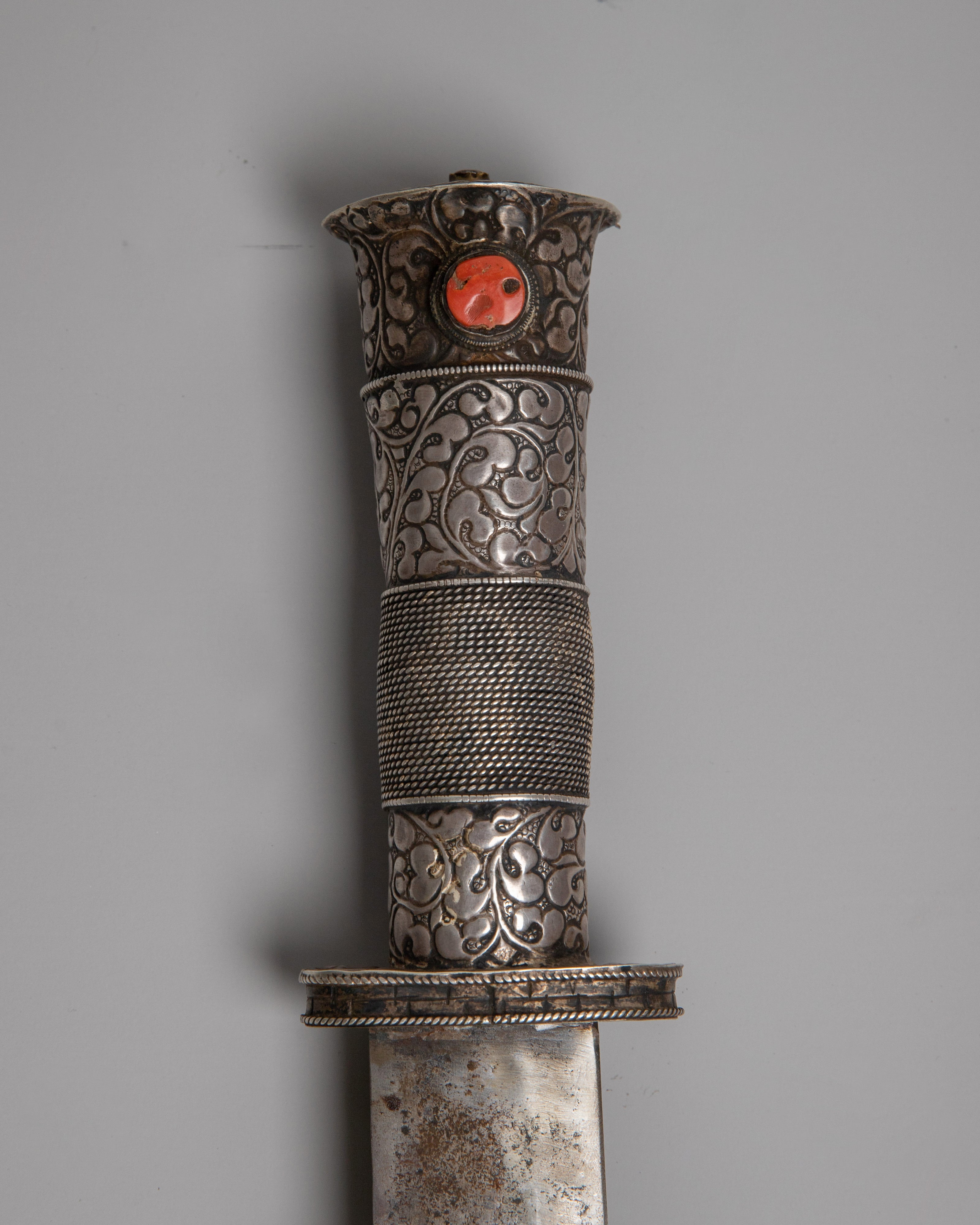 Beautiful Tibetan Buddhist Religious Sword | Sacred Ritual Tool for Enlightenment