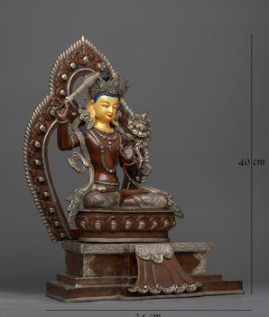 manjushri-on grand throne