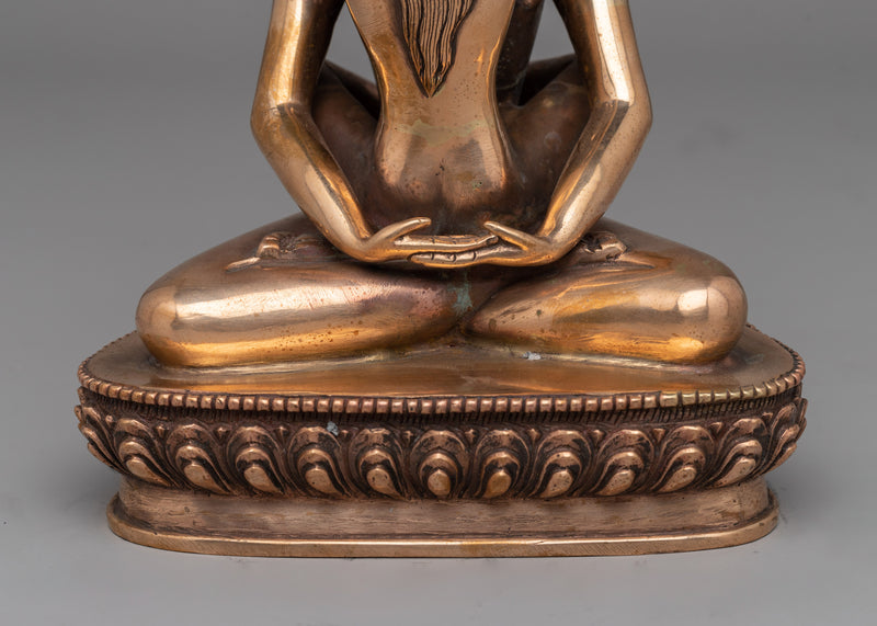 Tibetan Samantabhadra Yab-Yum Statue | Buddhist meditation decor