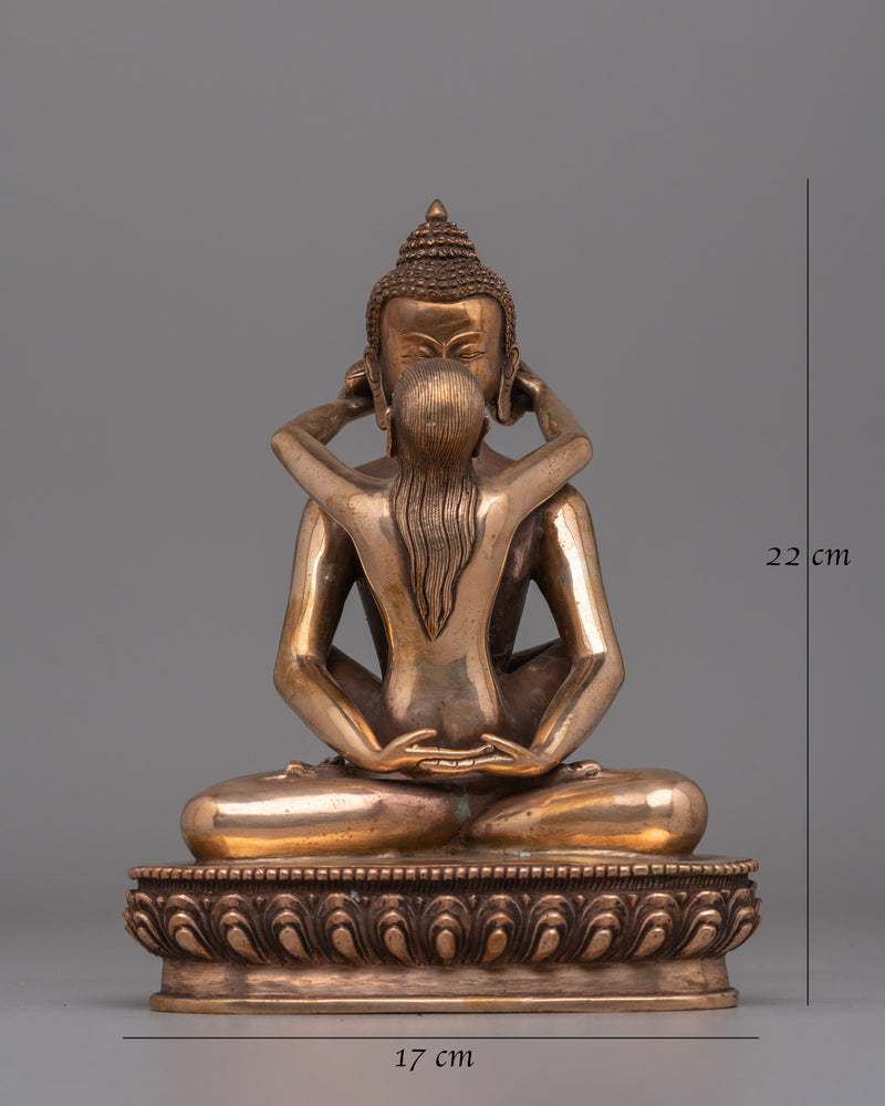 Tibetan Samantabhadra Yab-Yum Statue | Buddhist meditation decor