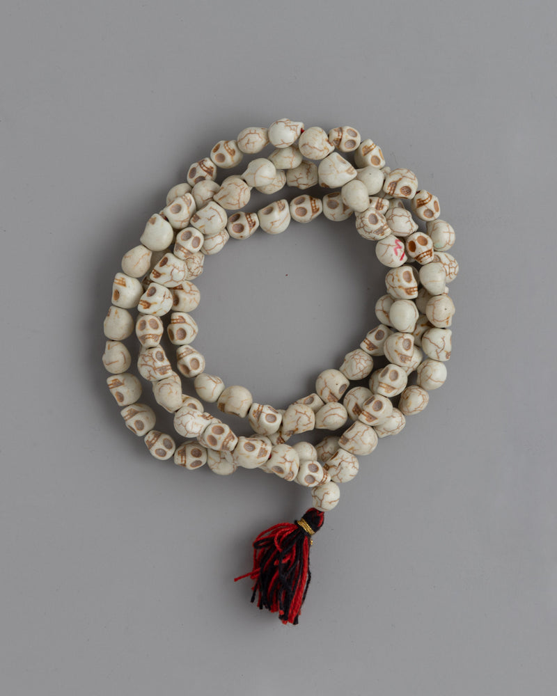 Spiritual Bone Prayer Mala | Prayer Beads for Meditation And Practice