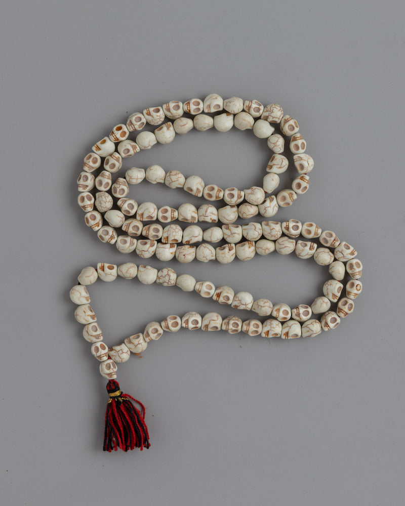 Spiritual Bone Prayer Mala | Prayer Beads for Meditation And Practice