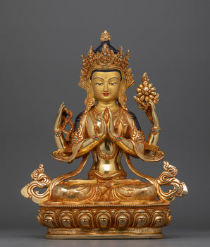 Avalokiteshvara statue Chenrezig