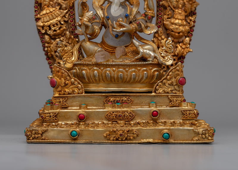 Elephant-Headed Ganesha Statue | God of Prosperity, Success, and New Beginnings