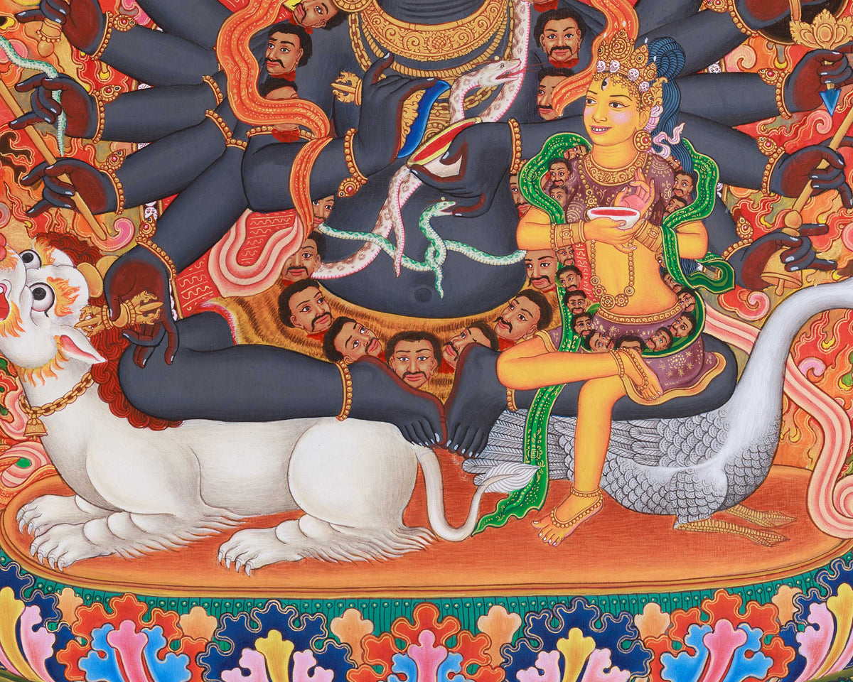 Bhairav and Shakti | The Divine Union of Wisdom and Energy