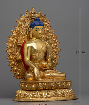 serene shakyamuni-buddha