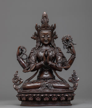 statue for chenrezig empowerment 2023
