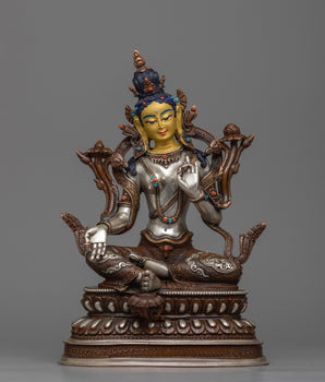 green-tara-handmade-sculpture