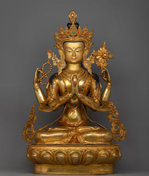 chenrezig-handcrafted-sculpture