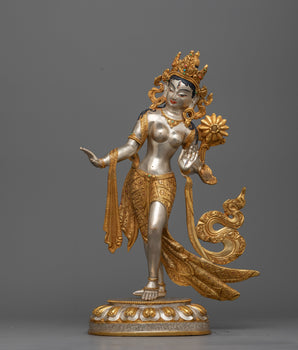 standing-silver white-tara