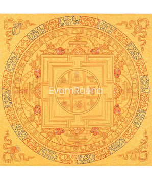 8 Auspicious Mandala Thangka