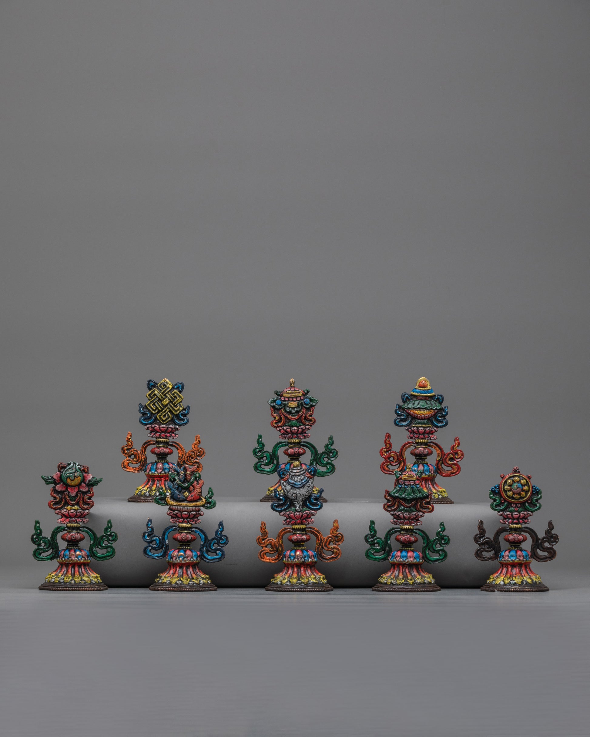 Eight Auspicious Symbols Tibetan