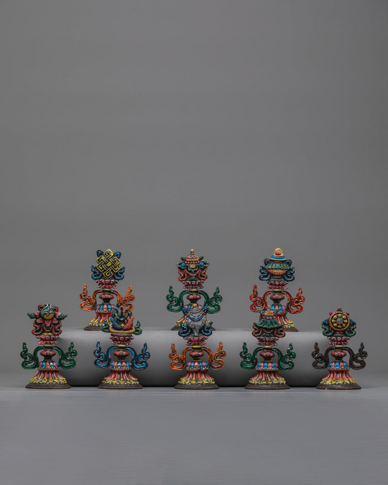 Eight Auspicious Symbols Tibetan