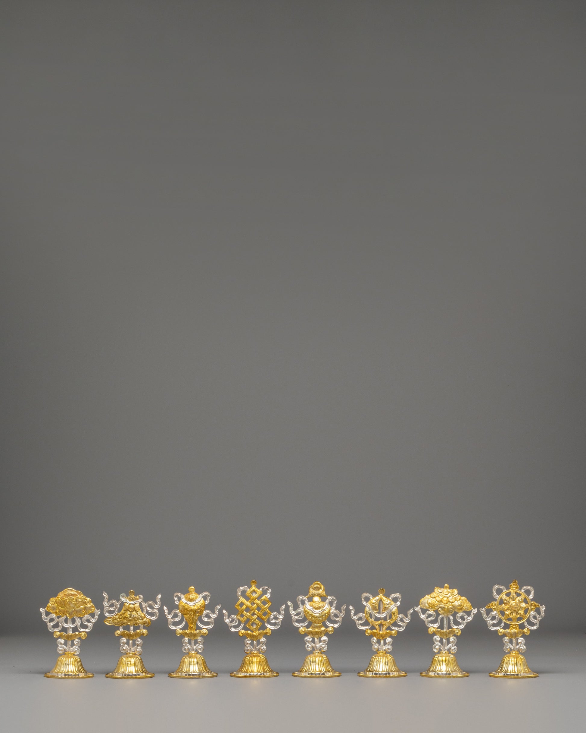 Handmade Tibetan 8 Auspicious Symbols  
