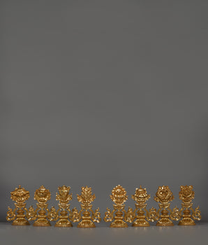 Gold-Plated Auspicious Symbol