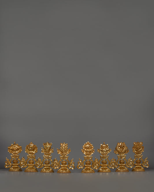 Gold-Plated Auspicious Symbol