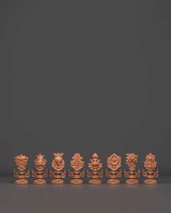 Tibetan 8 Auspicious Symbol Set