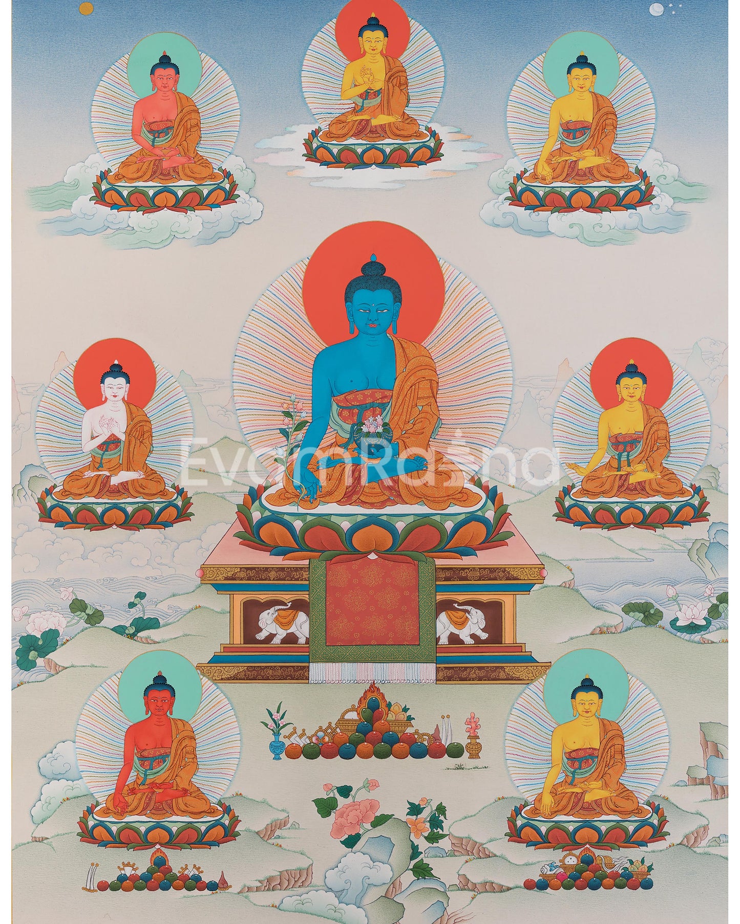 8 Medicine Buddha