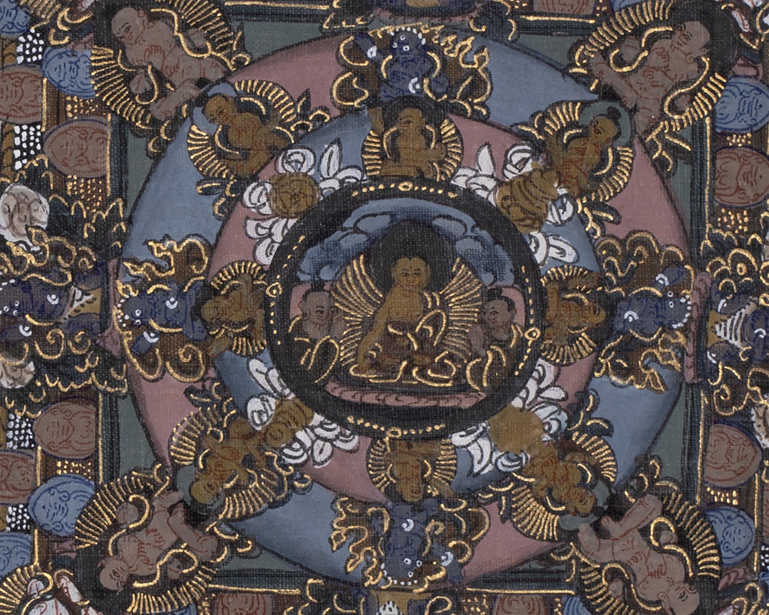Quality Buddha Mandala | Sacred Hand painted Thangka Painting