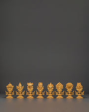 Ashtamangala Spiritual Symbols