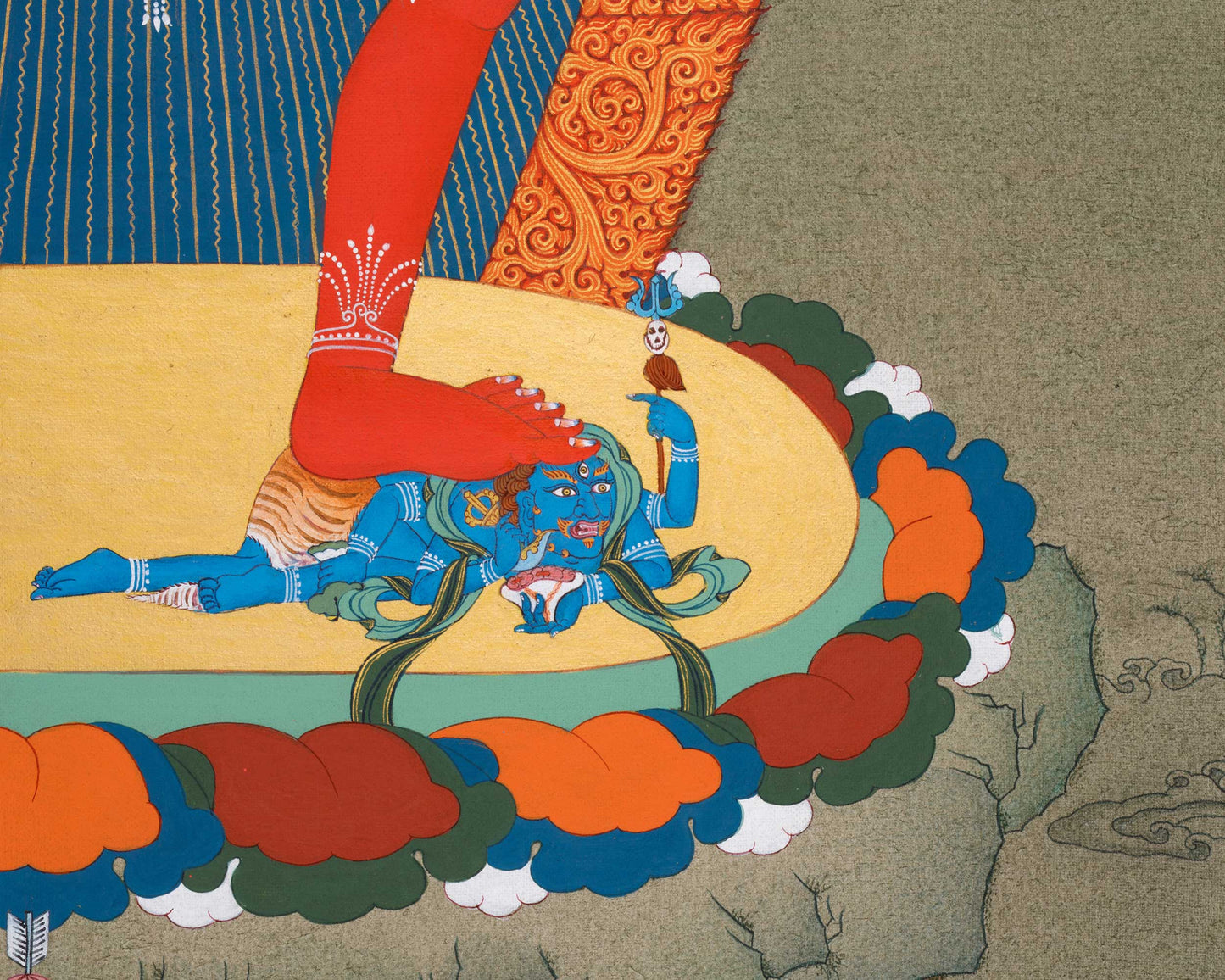 Vajrayogini Thangka: Transdence Dakini Art