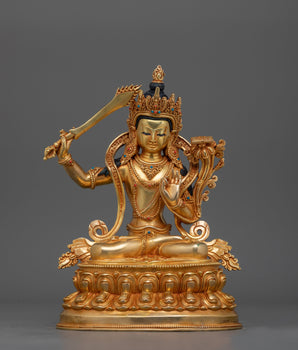 Wisdom Buddha Manjushri Statue