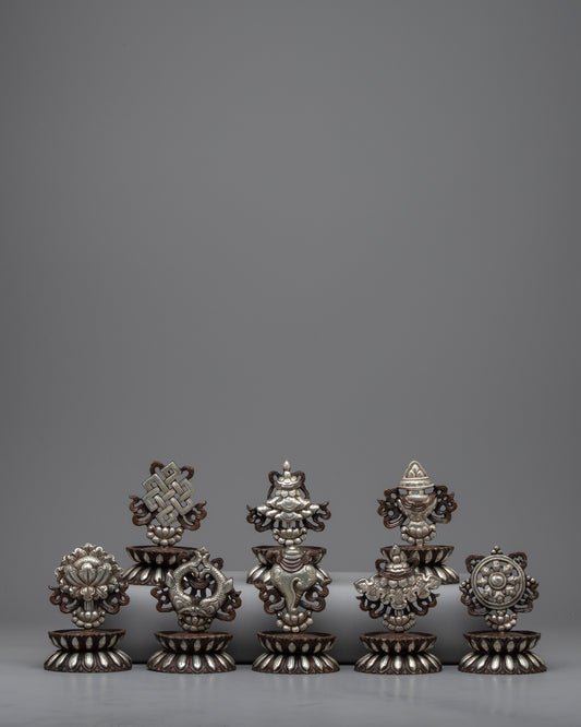 Buddhist Auspicious Eight Symbols Set