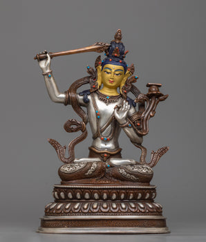 manjushri-handcrafted statue