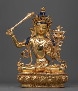 manjushri-the bodhisattva of wisdom