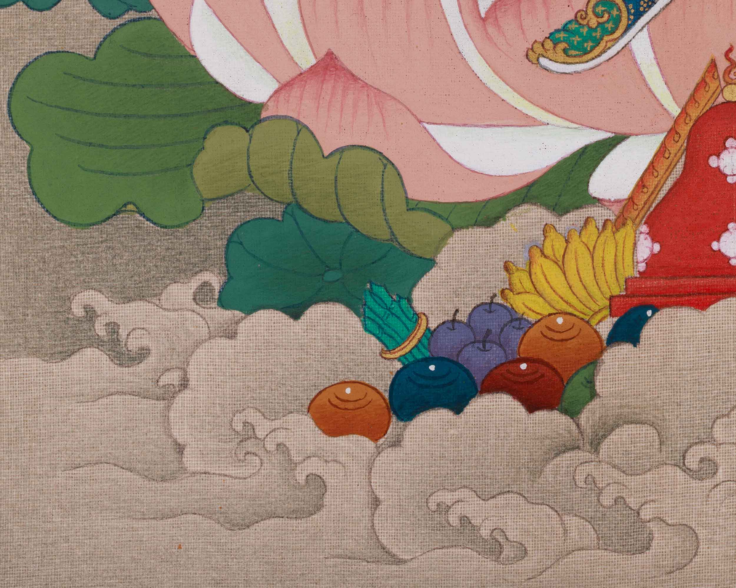 Guru Rinpoche Buddhist Artwork | Padmasambhava Thangka