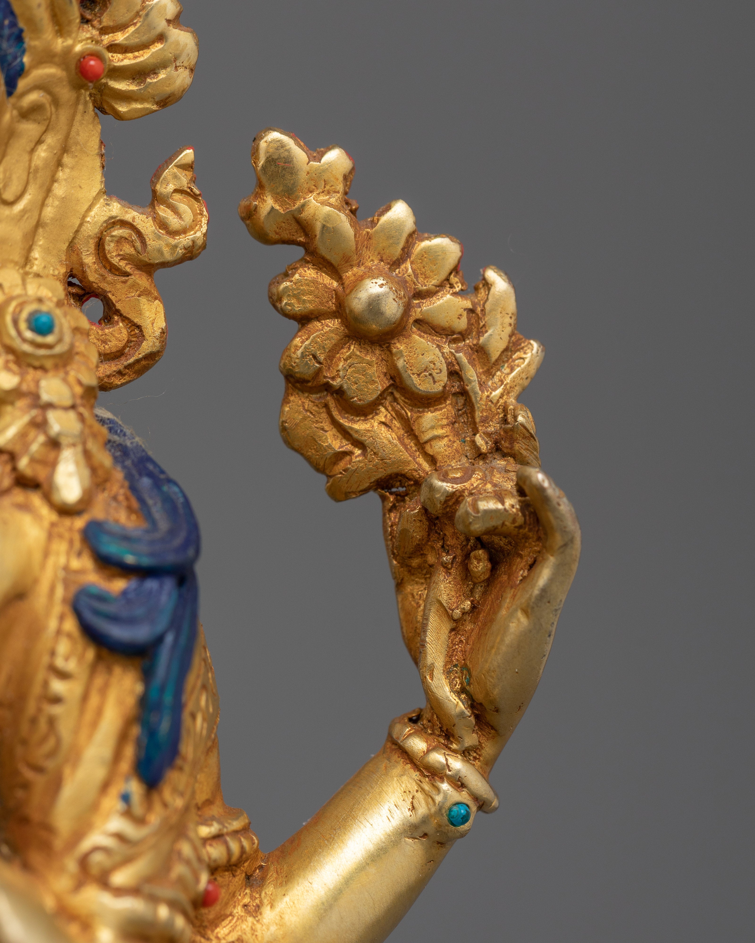 A Lord Who Gazes Down With Compassion Chenresig Statue | Representing his Ability to Grant the Ultimate Happiness