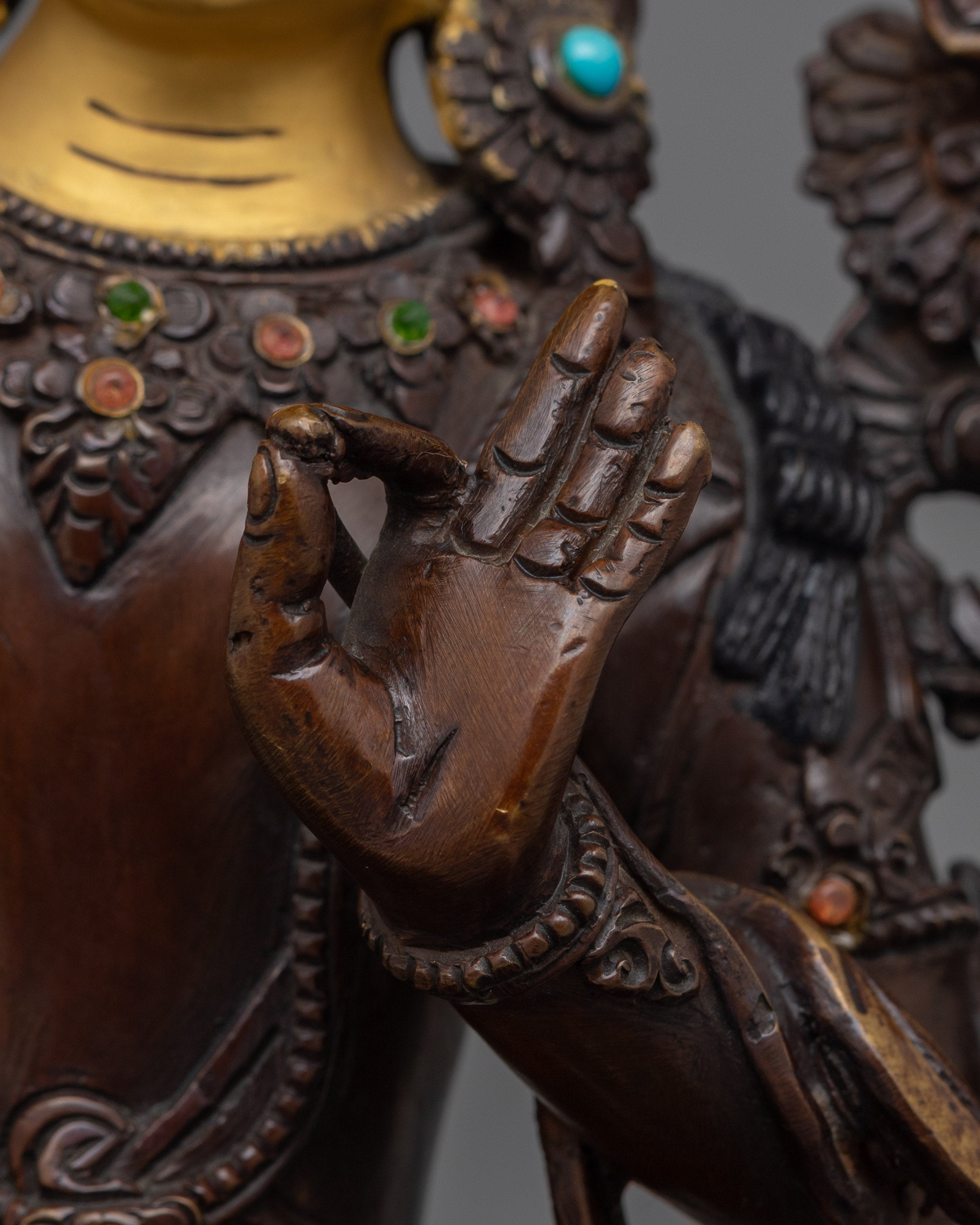 Wisdom Deity Manjushri Statue | Enlightened Protector of Knowledge