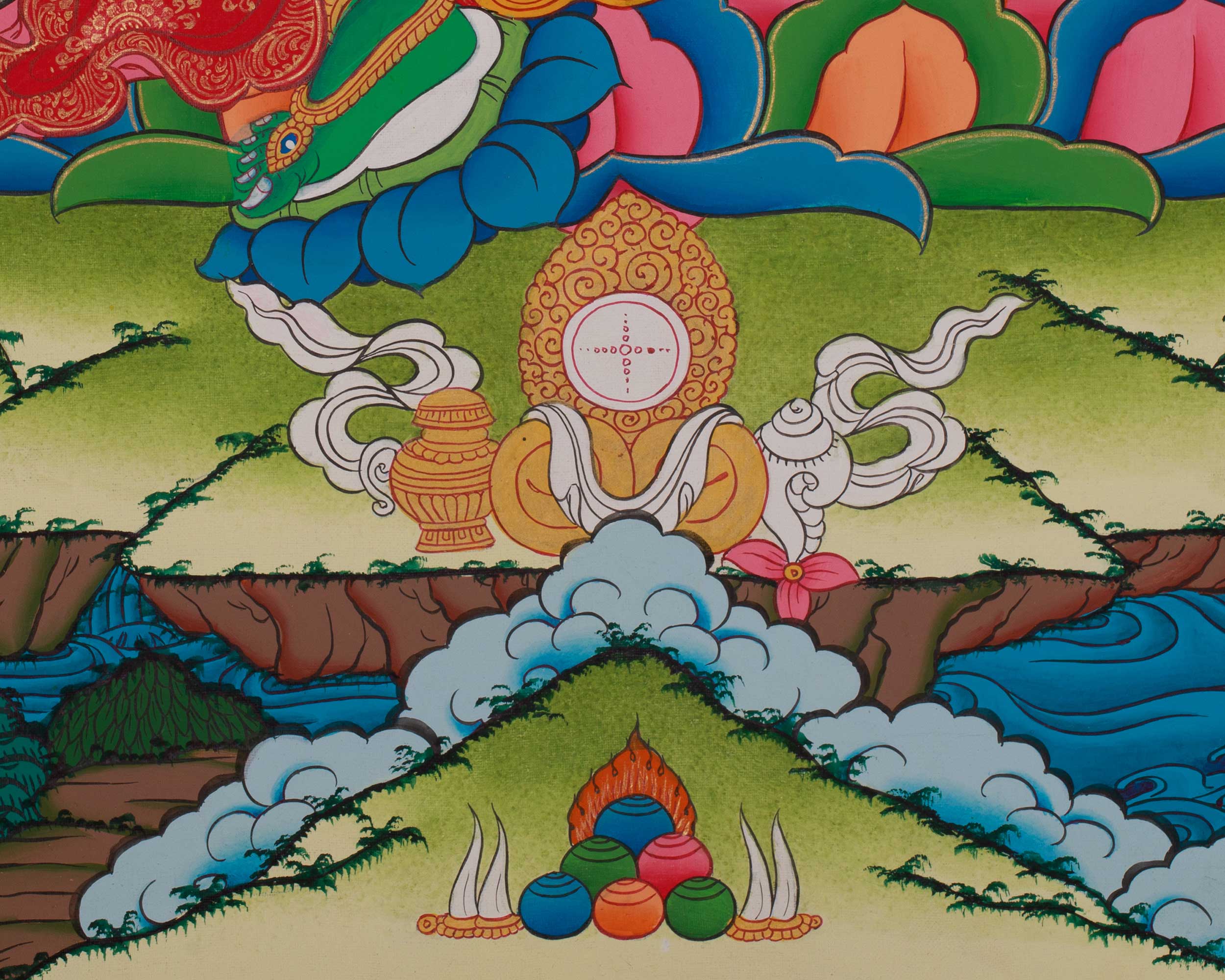 Buddhist Green Tara Art | Shyama Tara | Protection Deity