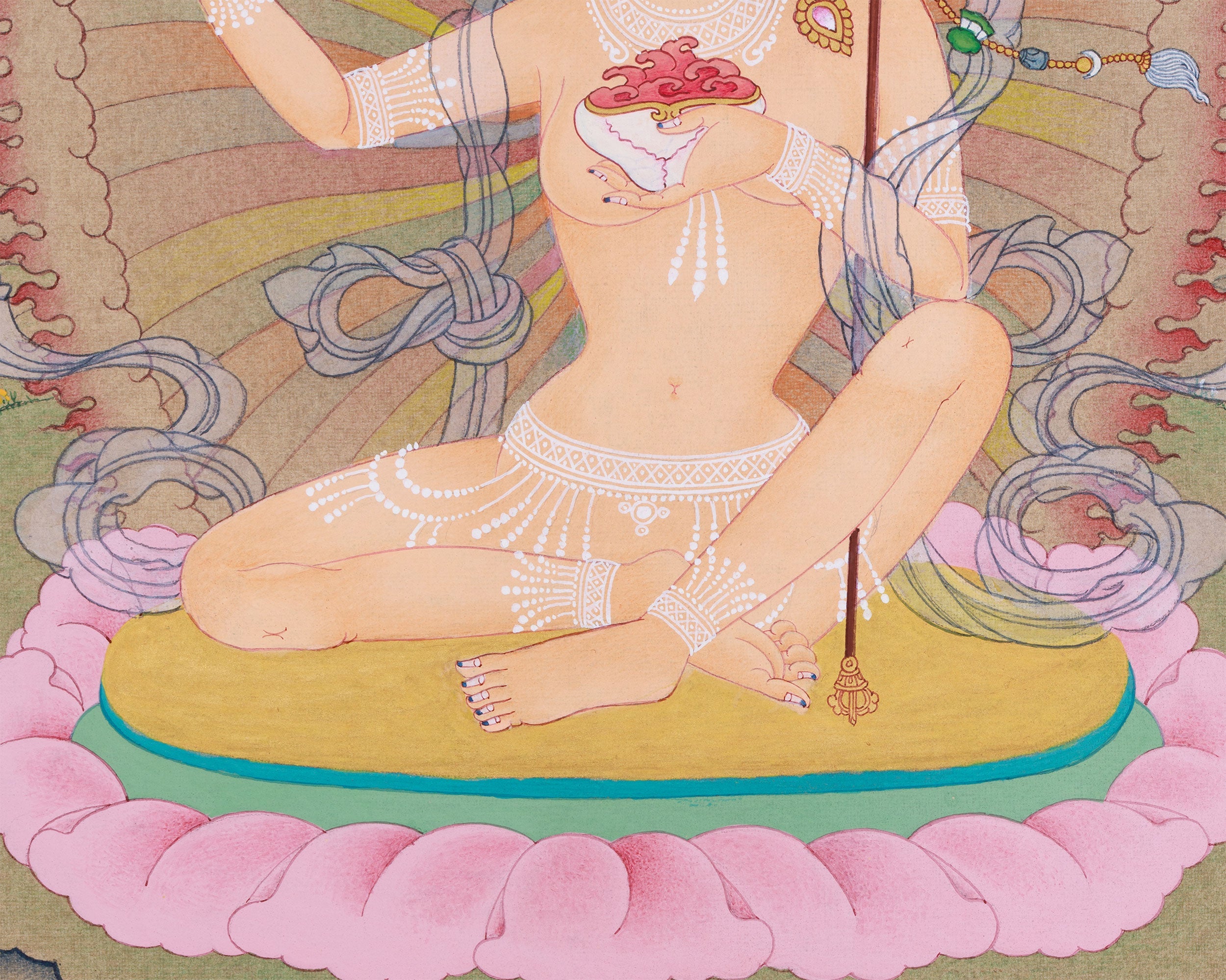 Dakini Niguma Thangka | Female Tantric Master