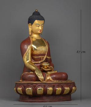 shakyamuni-buddha-hand-crafted sculpture