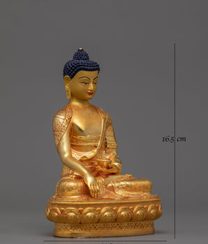 Buddhist Deity Shakyamuni Buddha Statue