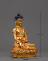 Buddhist Deity Shakyamuni Buddha Statue