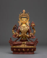 handmade-sculpture-of-chenrezig