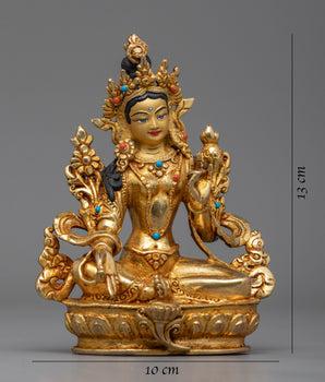 21 Tara Goddess Statue Set | Handmade in Nepal, Himalayan Buddhist Art