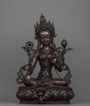Oxidized Copper Tibetan Art
