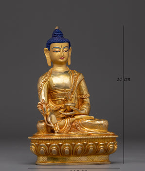 Himalayan Medicine Buddha Decor Statue